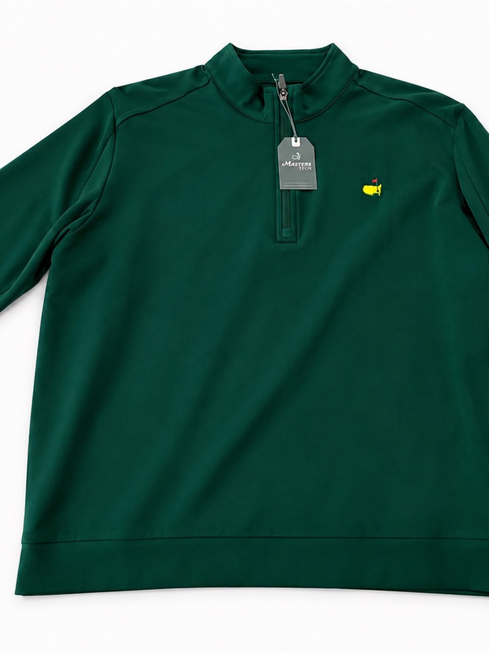 Masters Dark Green Performance Quarter-Zip
